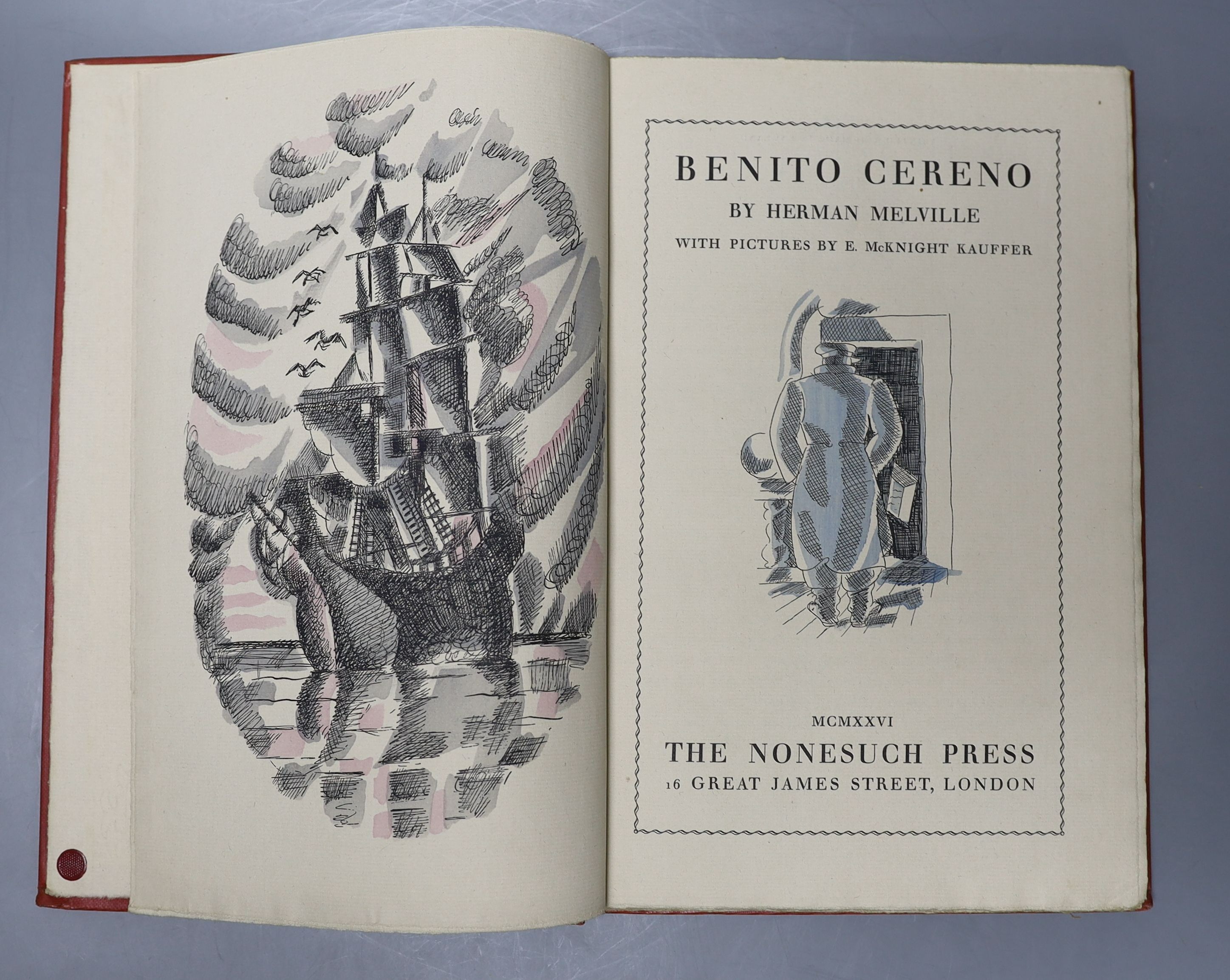 Nonesuch Press - 3 works - Secundus, Iohannes - Kisses: Being the Basia of Iohannes Secundus, translated by Thomas Stanley, 1923; Butler, Stanley - Butleriana, 1932; Hamilton, George Rostrevor - The Latin Portrait, 1929,